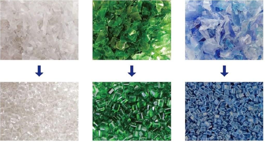 plastic recycling machinery