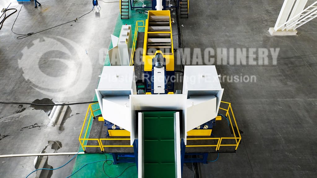 PP PE plastic washing recycling line