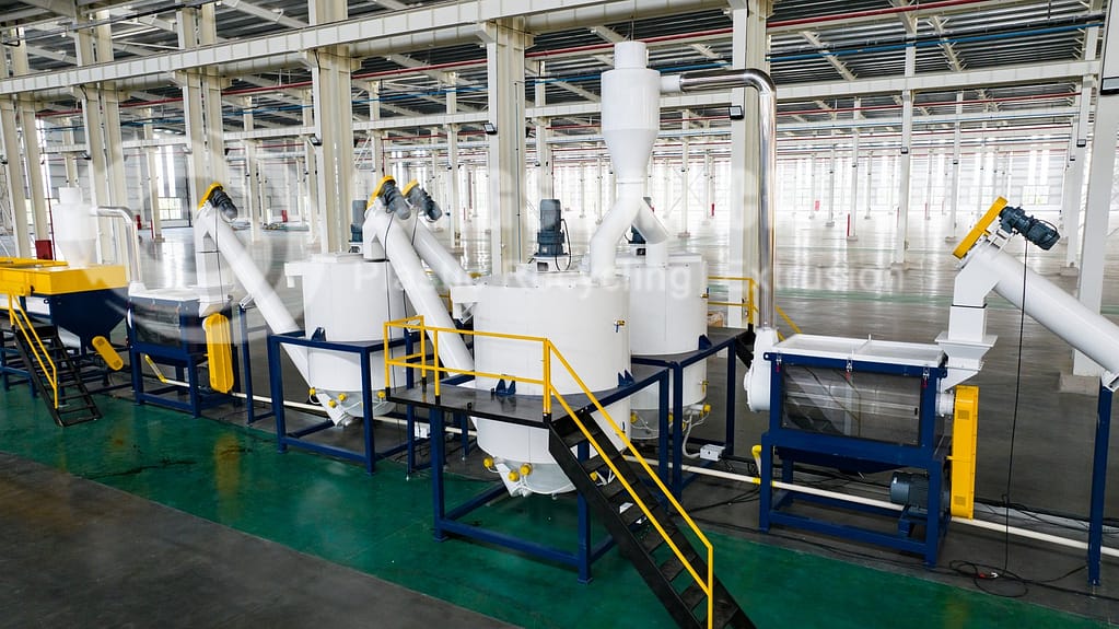 PET bottle hot washing machine - plastic recycling line