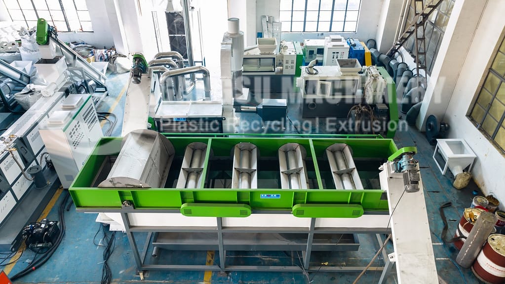 Plastic washing components