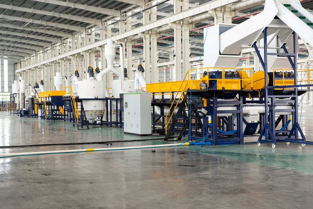 plastic recycling machine