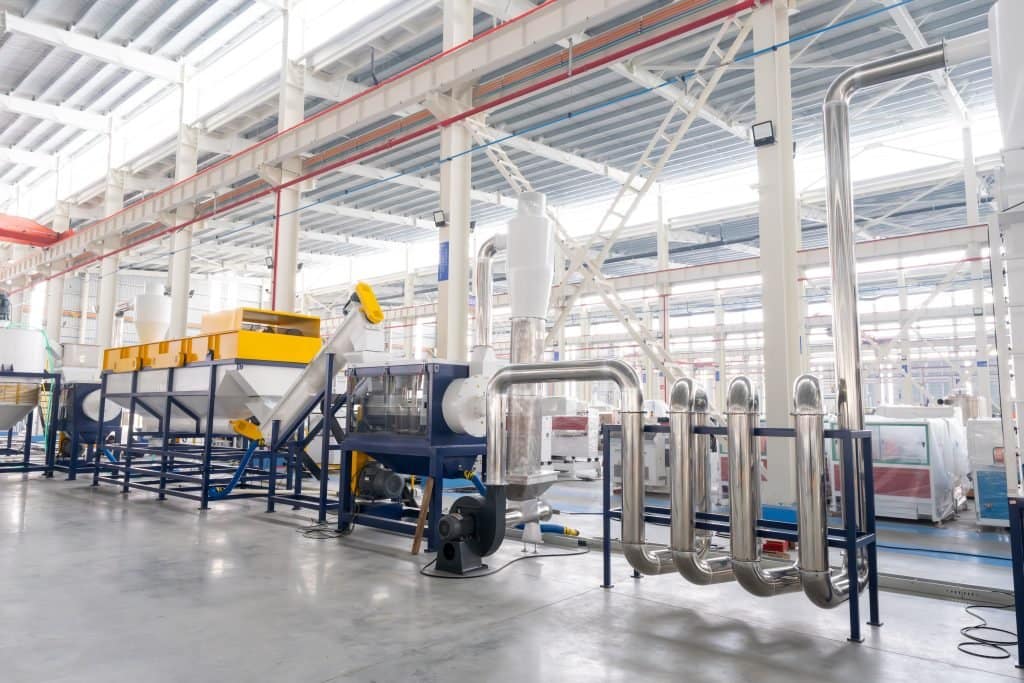 plastic recycling machine