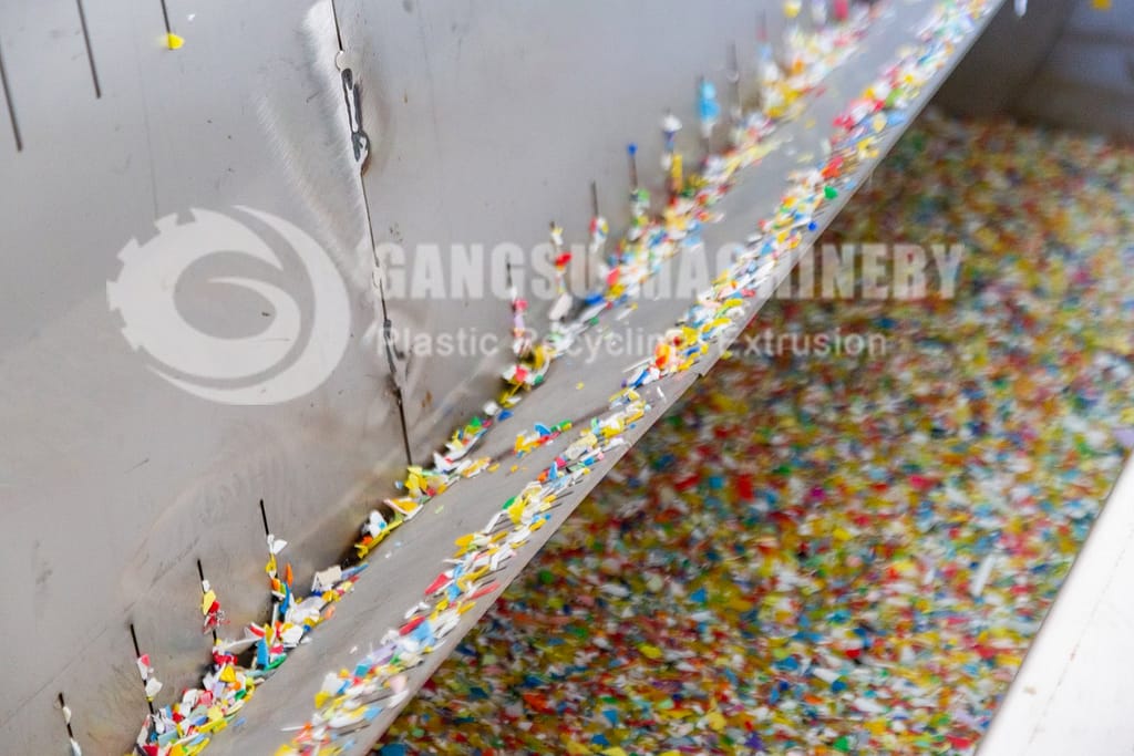 Plastic pelletizing line recycling machinery 