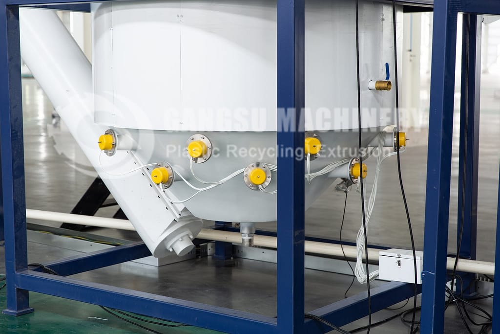 PET bottle hot washing machine - plastic recycling line