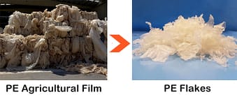 PP PE Plastic Recycling washing line