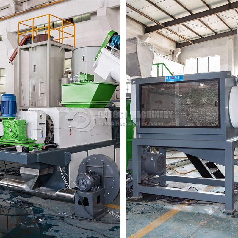 PP PE plastic washing recycling line