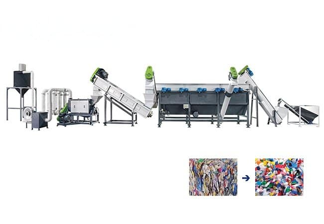 Machine components layout